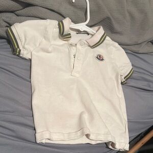 Moncler Kids Polo Shirt - White